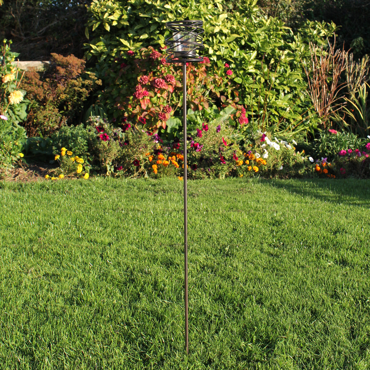 GARDEN T LIGHT STAKE - SWIRL CODE: 60751