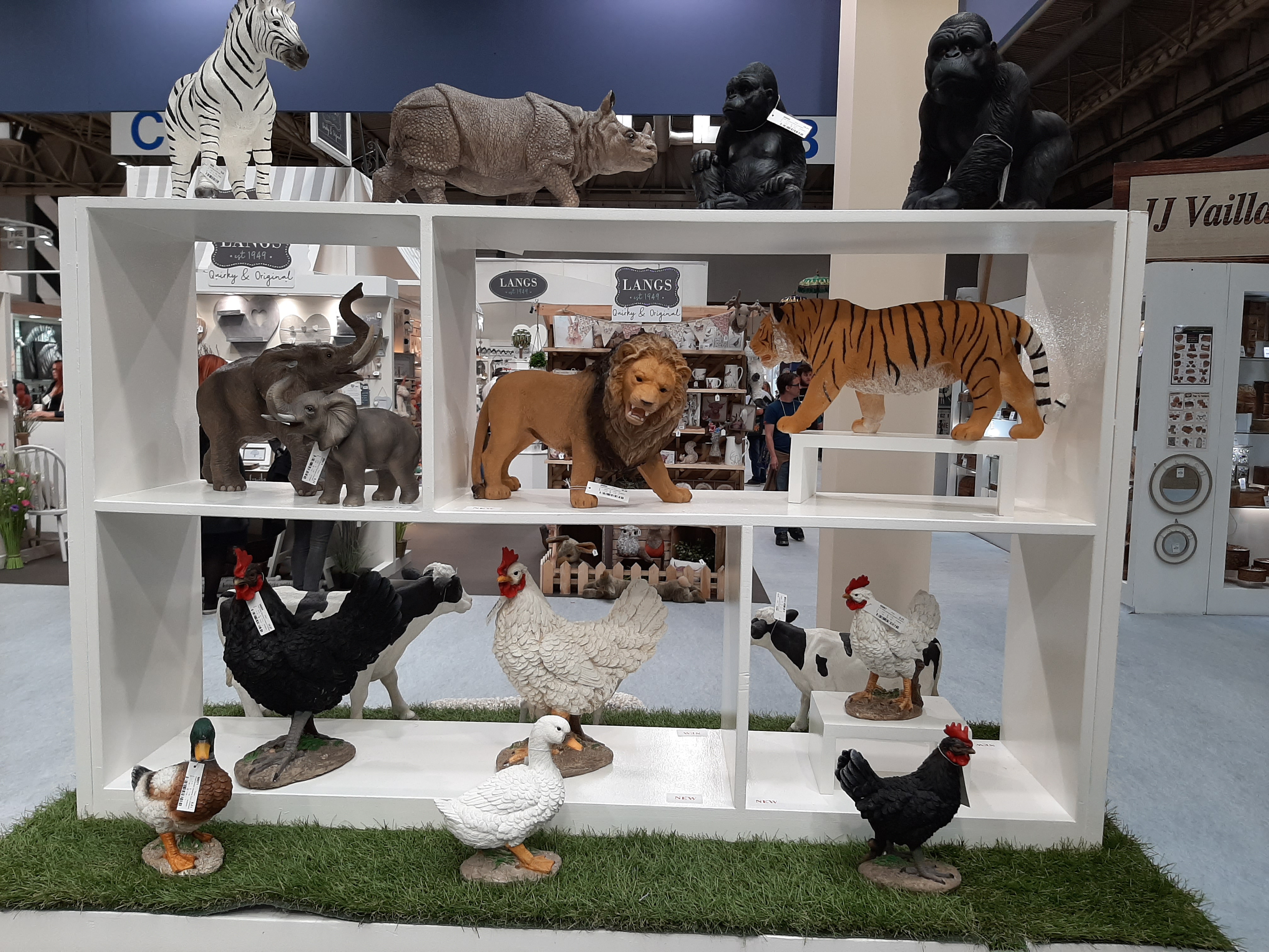 Farm and exotic anaimals garden ornaments